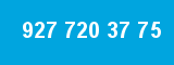 927 720 37 75 927 720 37 75